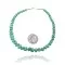 .925 Sterling Silver Certified Authentic Navajo Native American 1 strand Natural Turquoise Necklace 35126 .925 Sterling Silver Certified Authentic Navajo Native American 1 strand Natural Turquoise Necklace 35126