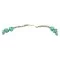 .925 Sterling Silver Certified Authentic Navajo Native American 1 strand Natural Turquoise Necklace 35126 .925 Sterling Silver Certified Authentic Navajo Native American 1 strand Natural Turquoise Necklace 35126