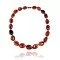 .925 Sterling Silver Certified Authentic Navajo Native American 1 strand Amber Necklace 35144 .925 Sterling Silver Certified Authentic Navajo Native American 1 strand Amber Necklace 35144