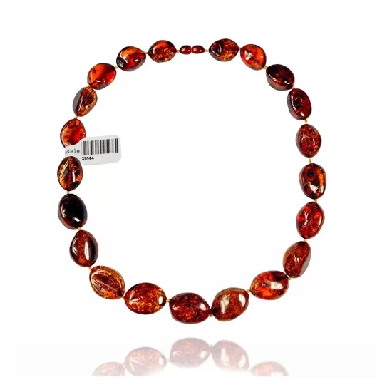 .925 Sterling Silver Certified Authentic Navajo Native American 1 strand Amber Necklace 35144 .925 Sterling Silver Certified Authentic Navajo Native American 1 strand Amber Necklace 35144