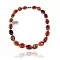 .925 Sterling Silver Certified Authentic Navajo Native American 1 strand Amber Necklace 35144 .925 Sterling Silver Certified Authentic Navajo Native American 1 strand Amber Necklace 35144