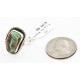.925 Sterling Silver Handmade Certified Authentic Navajo Natural Turquoise Native American Ring 16994-2 .925 Sterling Silver Handmade Certified Authentic Navajo Natural Turquoise Native American Ring 16994-2