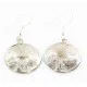 Certified Authentic Vintage Style Buffalo Nickels Handmade Navajo .925 Sterling Silver Nickel Dangle Native American Earrings 27187-1