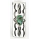 Handmade Certified Authentic Navajo Nickel and .925 Sterling Silver Natural Turquoise Native American Money Clip 11238-11 Handmade Certified Authentic Navajo Nickel and .925 Sterling Silver Natural Turquoise Native American Money Clip 11238-11