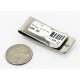 Handmade Certified Authentic Navajo Nickel and .925 Sterling Silver Natural Turquoise Native American Money Clip 11238-11 Handmade Certified Authentic Navajo Nickel and .925 Sterling Silver Natural Turquoise Native American Money Clip 11238-11
