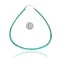 .925 Sterling Silver Certified Authentic Navajo Native American 1 strand Magnesite Necklace 35172 .925 Sterling Silver Certified Authentic Navajo Native American 1 strand Magnesite Necklace 35172