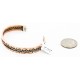 Navajo Handmade Bear Bracelet 12846-6 Copper and Brass