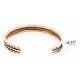 Navajo Handmade Bear Bracelet 12846-6 Copper and Brass