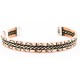 Navajo Handmade Bear Bracelet 12846-6 Copper and Brass