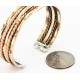 Handmade Bear Paw Navajo Bracelet 12845-5 Copper and Brass Handmade Bear Paw Navajo Bracelet 12845-5 Copper and Brass