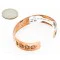 Handmade Feather Certified Authentic Navajo Pure .925 Sterling Silver and Copper Native American Bracelet 12770-00