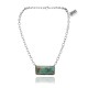 Delicate .925 Sterling Silver Certified Authentic Navajo Native American Natural Turquoise Necklace Pendant 35192 Necklaces & Pendants NB848909285619 35192 (by LomaSiiva)