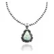 .925 Sterling Silver Certified Authentic Navajo Native American Natural Turquoise Necklace Pendant 35193 .925 Sterling Silver Certified Authentic Navajo Native American Natural Turquoise Necklace Pendant 35193