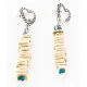 Certified Authentic Handmade Heart Navajo .925 Sterling Silver Dangle Native American Earrings Natural Turquoise Spiny Oyster 18032-3 Certified Authentic Handmade Heart Navajo .925 Sterling Silver Dangle Native American Earrings Natural Turquoise Spiny Oyster 18032-3