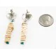Certified Authentic Handmade Heart Navajo .925 Sterling Silver Dangle Native American Earrings Natural Turquoise Spiny Oyster 18032-3 Certified Authentic Handmade Heart Navajo .925 Sterling Silver Dangle Native American Earrings Natural Turquoise Spiny Oyster 18032-3
