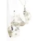 Certified Authentic Handmade Navajo .925 Sterling Silver Dangle Native American Earrings 18034