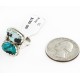 .925 Sterling Silver Handmade Navajo Natural Turquoise Ring 16982-3