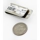 Handmade Certified Authentic Navajo Nickel and .925 Sterling Silver Natural Turquoise Native American Money Clip 11238-6 Handmade Certified Authentic Navajo Nickel and .925 Sterling Silver Natural Turquoise Native American Money Clip 11238-6