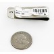 Handmade Certified Authentic Navajo Nickel and .925 Sterling Silver Natural Turquoise Native American Money Clip 11238-6 Handmade Certified Authentic Navajo Nickel and .925 Sterling Silver Natural Turquoise Native American Money Clip 11238-6