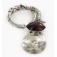 Vintage Style OLD Buffalo Coin Certified Authentic Navajo .925 Sterling Silver Natural Purple Spiny Oyster Native American Keychain 10336-5 Vintage Style OLD Buffalo Coin Certified Authentic Navajo .925 Sterling Silver Natural Purple Spiny Oyster Native American Keychain 10336-5