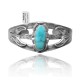 Wave .925 Sterling Silver Certified Authentic Navajo Native American Natural Turquoise Cuff Bracelet 32125 All Products NB15122312972 32125 (by LomaSiiva)
