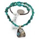 .925 Sterling Silver and 12kt Gold Filled Handmade INDIAN Certified Authentic Navajo Natural Turquoise Native American Necklace 24425-16065-3 .925 Sterling Silver and 12kt Gold Filled Handmade INDIAN Certified Authentic Navajo Natural Turquoise Native American Necklace 24425-16065-3