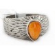 925 Sterling Silver Handmade Certified Authentic Navajo Natural Spiny Oyster Native American Ring  24429-2