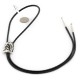 Handmade Certified Authentic Horse Leather Navajo .925 Sterling Silver Native American Bolo Tie  24418-3