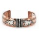 Handmade Certified Authentic Horse Navajo .925 Sterling Silver and Pure Copper Native American Bracelet 24442-1 Handmade Certified Authentic Horse Navajo .925 Sterling Silver and Pure Copper Native American Bracelet 24442-1