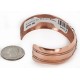 Handmade Certified Authentic Horse Navajo .925 Sterling Silver and Pure Copper Native American Bracelet 24442-1 Handmade Certified Authentic Horse Navajo .925 Sterling Silver and Pure Copper Native American Bracelet 24442-1
