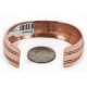 Handmade Certified Authentic Horse Navajo .925 Sterling Silver and Pure Copper Native American Bracelet 24442-1 Handmade Certified Authentic Horse Navajo .925 Sterling Silver and Pure Copper Native American Bracelet 24442-1