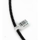 Handmade Horse Certified Authentic Leather Navajo .925 Sterling Silver Native American Bolo Tie  24418-1