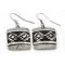 .925 Sterling Silver Handmade Certified Authentic Navajo Dangle Native American Earrings 1 24439-6 .925 Sterling Silver Handmade Certified Authentic Navajo Dangle Native American Earrings 1 24439-6