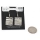 .925 Sterling Silver Handmade Certified Authentic Navajo Dangle Native American Earrings 24438-2 .925 Sterling Silver Handmade Certified Authentic Navajo Dangle Native American Earrings 24438-2
