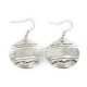 .925 Sterling Silver Handmade Certified Authentic Navajo Dangle Native American Earrings 24439-7