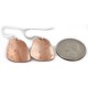 Handmade Certified Authentic Navajo Pure Copper Dangle Native American Earrings 1 24436-3