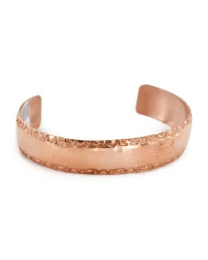 Handmade Certified Authentic Navajo Pure Copper Native American Bracelet 1 24451-6 Handmade Certified Authentic Navajo Pure Copper Native American Bracelet 1 24451-6