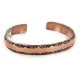 Handmade Certified Authentic Navajo Pure Copper Native American Bracelet 24450-2 Handmade Certified Authentic Navajo Pure Copper Native American Bracelet 24450-2