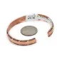 Handmade Certified Authentic Navajo Pure Copper Native American Bracelet 24450-2 Handmade Certified Authentic Navajo Pure Copper Native American Bracelet 24450-2