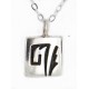 Handmade Certified Authentic Hopi .925 Sterling Silver Pendant Native American Necklace 12859 All Products 12859 12859 (by LomaSiiva)