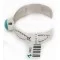 Handmade Certified Authentic Navajo .925 Sterling Silver Natural Turquoise Baby Native American Bracelet 12483-2