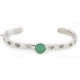 Handmade Certified Authentic Navajo .925 Sterling Silver Natural Turquoise Baby Native American Bracelet 12853-7 Handmade Certified Authentic Navajo .925 Sterling Silver Natural Turquoise Baby Native American Bracelet 12853-7