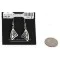 Handmade Kachina Certified Authentic Hopi .925 Sterling Silver Dangle Native American Earrings 12856-3 Handmade Kachina Certified Authentic Hopi .925 Sterling Silver Dangle Native American Earrings 12856-3