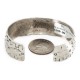 Handmade Certified Authentic Navajo Pure Nickel Native American Bracelet Natural Turquoise 12861-3 Handmade Certified Authentic Navajo Pure Nickel Native American Bracelet Natural Turquoise 12861-3