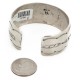 Handmade Certified Authentic Robert Littel Navajo Nickel Natural Turquoise Native American Bracelet 12784-1-0 Handmade Certified Authentic Robert Littel Navajo Nickel Natural Turquoise Native American Bracelet 12784-1-0