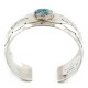 Handmade Certified Authentic Robert Littel Navajo Nickel Natural Turquoise Native American Bracelet 12784-1-0 Handmade Certified Authentic Robert Littel Navajo Nickel Natural Turquoise Native American Bracelet 12784-1-0