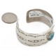 Handmade Certified Authentic Robert Littel Navajo Nickel Natural Turquoise Native American Bracelet 12784-1-0 Handmade Certified Authentic Robert Littel Navajo Nickel Natural Turquoise Native American Bracelet 12784-1-0
