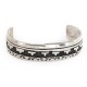 Handmade Certified Authentic Mountain Navajo .925 Sterling Silver Baby Native American Bracelet 12505 Handmade Certified Authentic Mountain Navajo .925 Sterling Silver Baby Native American Bracelet 12505
