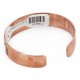 Handmade Certified Authentic Navajo Pure .925 Sterling Silver and Copper Native American Bracelet 12703-11 Handmade Certified Authentic Navajo Pure .925 Sterling Silver and Copper Native American Bracelet 12703-11