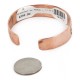 Handmade Certified Authentic Navajo Pure .925 Sterling Silver and Copper Native American Bracelet 12703-11 Handmade Certified Authentic Navajo Pure .925 Sterling Silver and Copper Native American Bracelet 12703-11